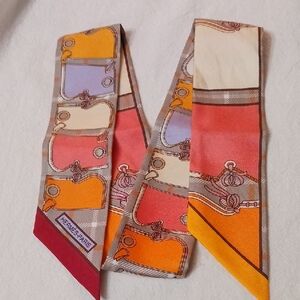 Hermès Paris Silk Twilly Scarf